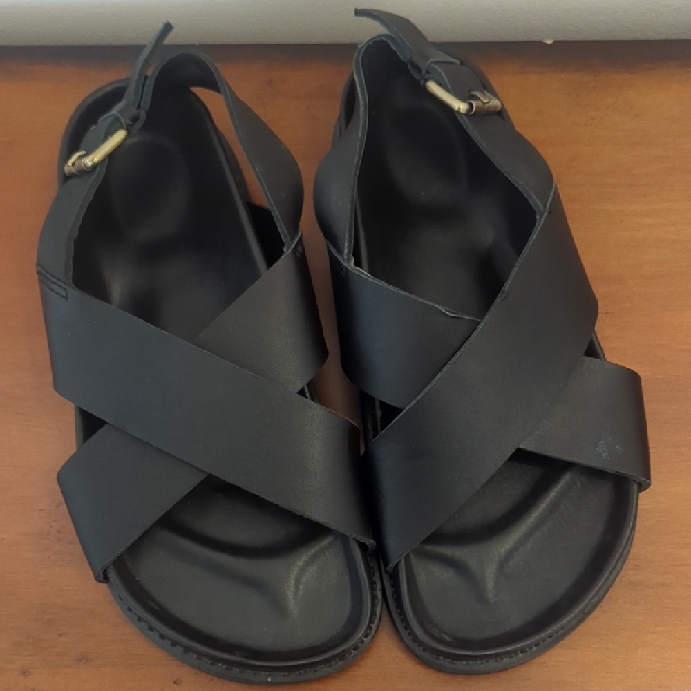 LIBERTE EURO 38 Black Women's Sandals